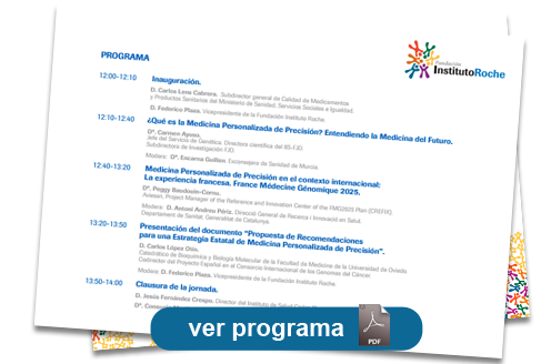 Jornada de actualización sobre Medicina Personalizada de Precisión