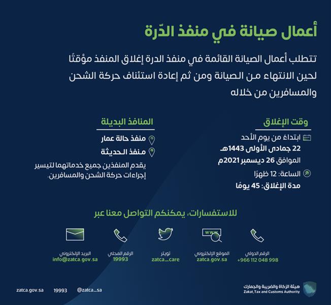  منفذ الدّرة 