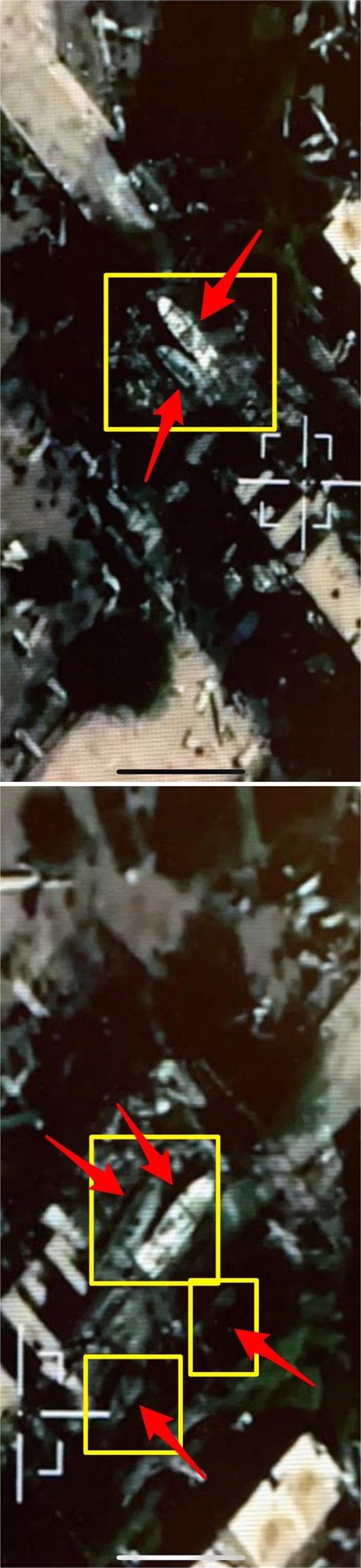 الزوارق الأربعة المفخخة التي تم تدميرها اليوم