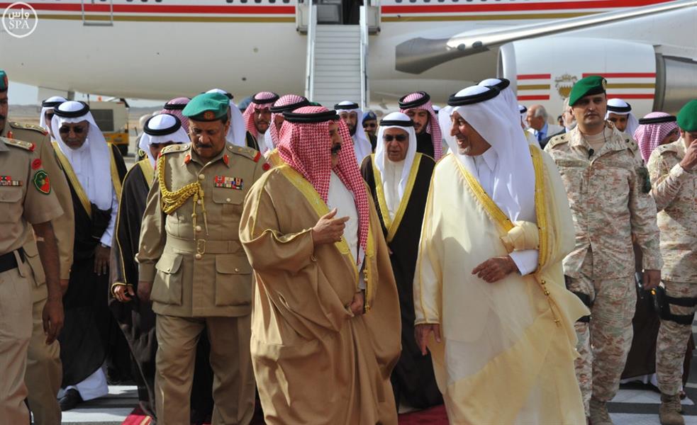 ملك البحرين يصل إلى الطائف ملك البحرين يصل إلى الطائف