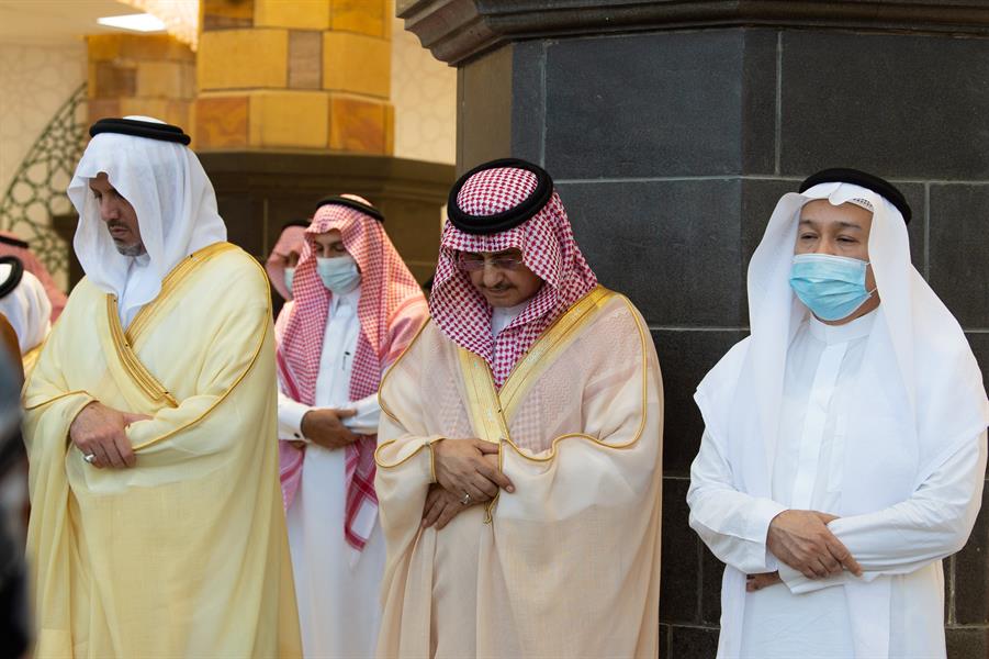 صلاة الاستسقاء في الحرمين الشريفين 