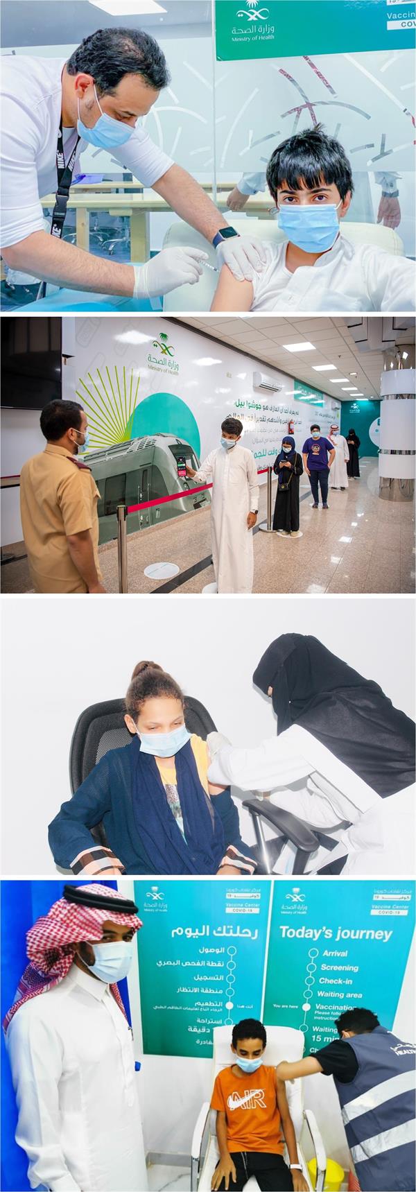 إقبال كبير من الطلبة للحصول على لقاح كورونا