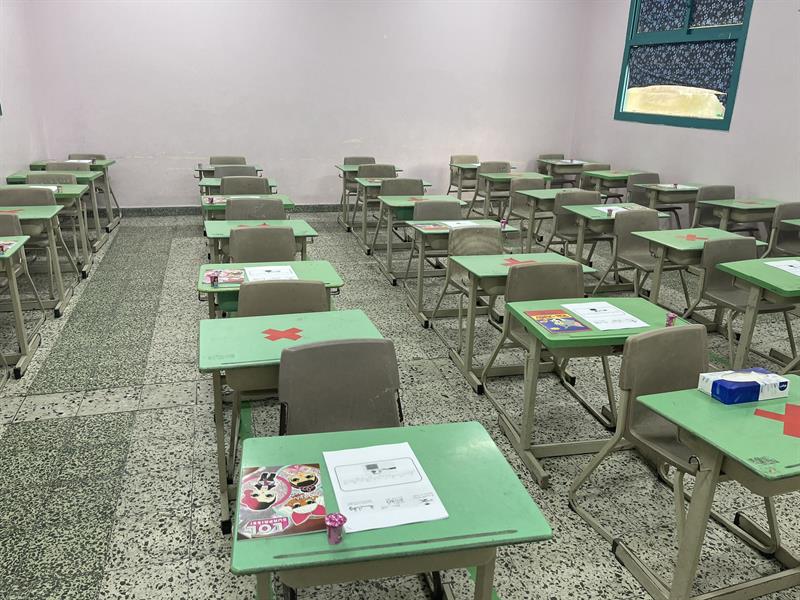 المدارس تستقبل طلاب الابتدائية ورياض الأطفال المدارس تستقبل طلاب الابتدائية ورياض الأطفال