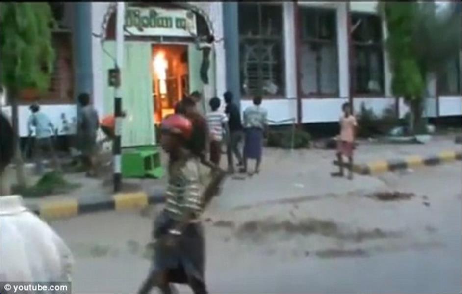 الاحداث في بورما