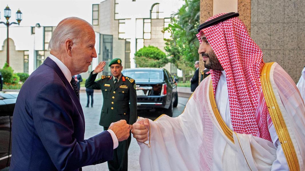 ولي العهد الأمير محمد بن سلمان وجو بايدن