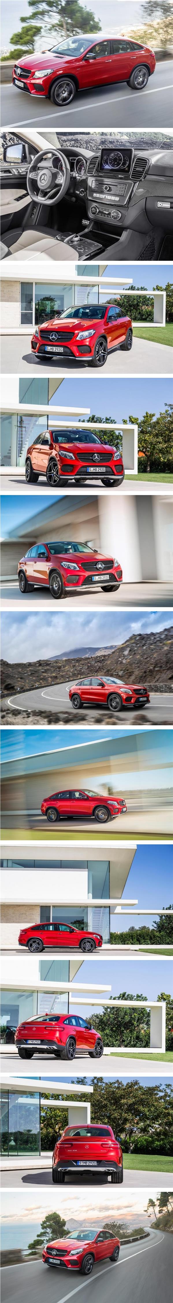 سيارة مرسيدس بنز الجديدة GLE كوبيه