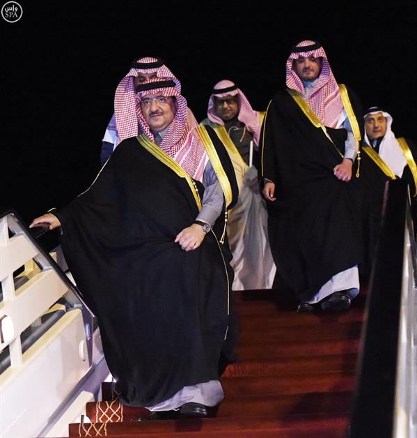 ولي العهد يصل إلى حفر الباطن