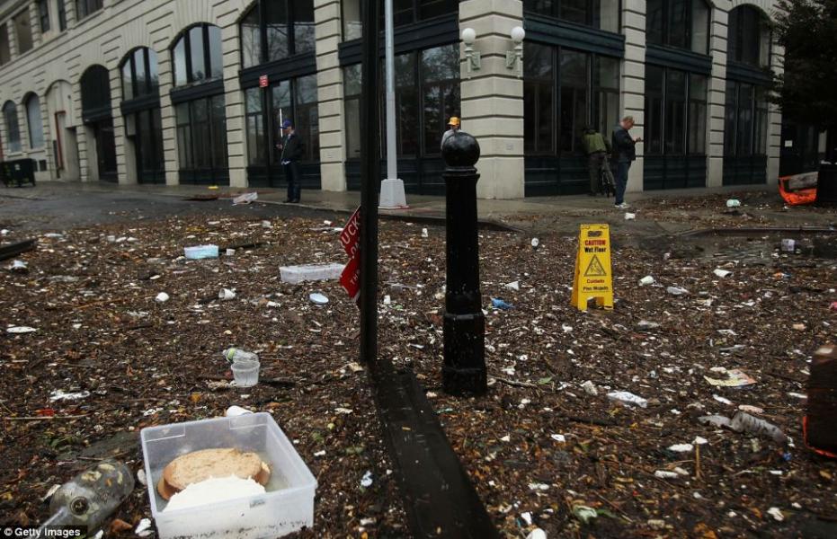 بعد الاعصار