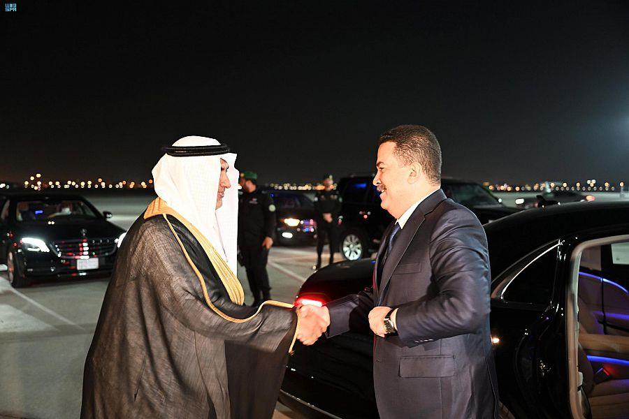رئيس الوزراء العراقي يغادر جدة