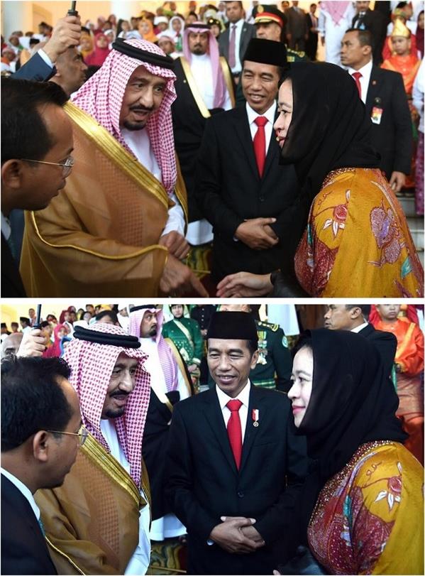 بوان مهاراني والملك سلمان