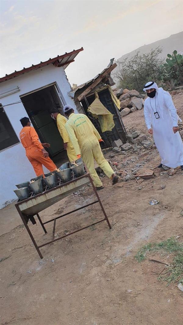 إغلاق مسلخ دواجن مُخالف داخل حوش في بلجرشي إغلاق مسلخ دواجن مُخالف داخل حوش في بلجرشي