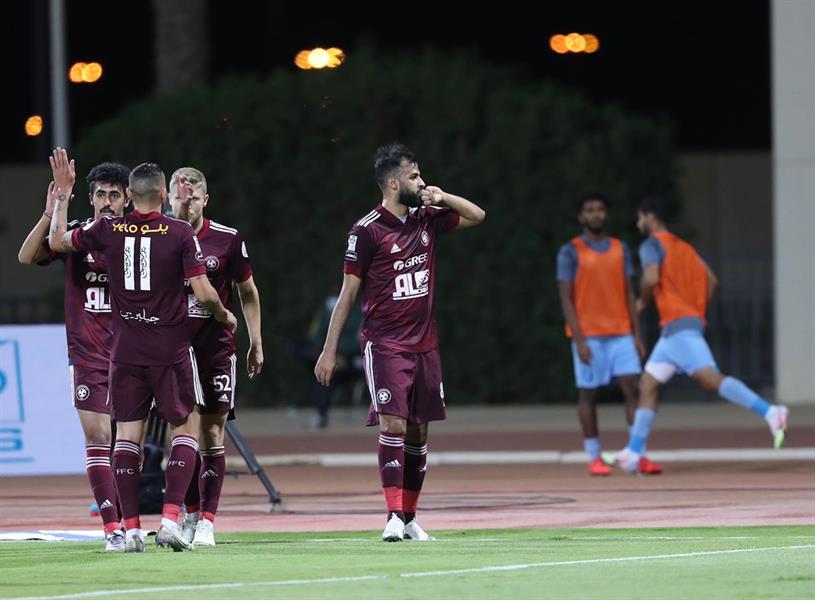 جانب من مباراة الباطن والفيصلي