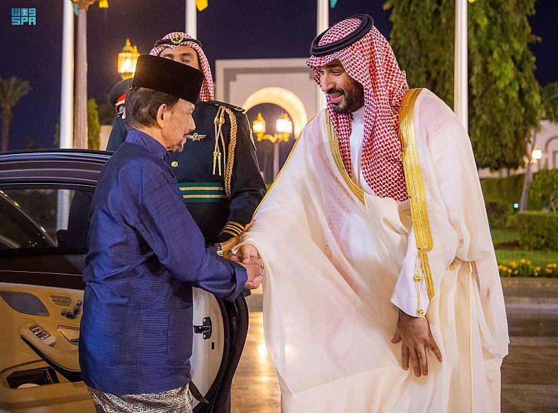 ولي العهد يبحث مع سلطان بروناي سبل تطوير التعاون ولي العهد يبحث مع سلطان بروناي سبل تطوير التعاون