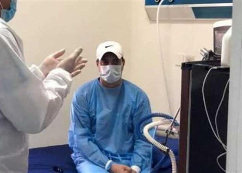  اللاعب العراقي السابق أحمد راضي