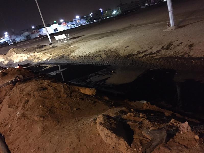 تدفق كميات كبيرة من الزيوت