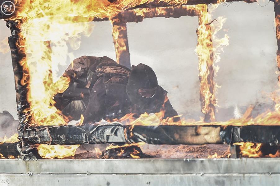 ولي العهد يرعى فعاليات التمرين التعبوي لقوات الطوارئ الخاصة صولة الحق 8