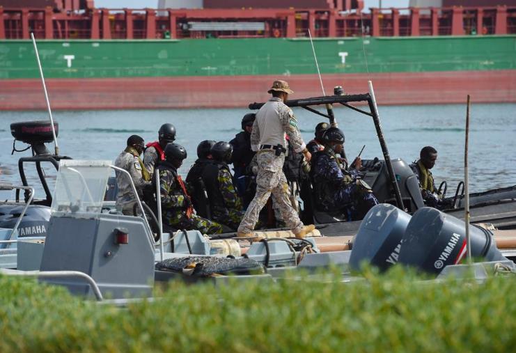 جانب من التدريب