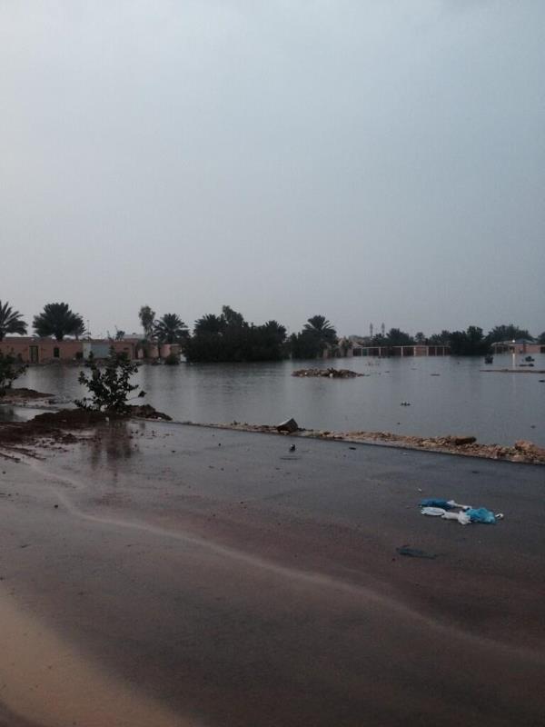 هطول الامطار 1435هـ