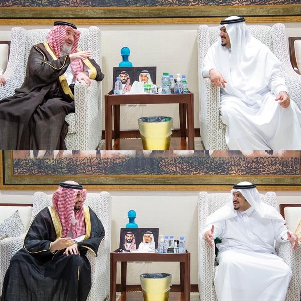  بينهم سلطان بن سلمان والمطلق والفوزان.. نائب أمير الرياض يستقبل المعزين في وفاة والدته 