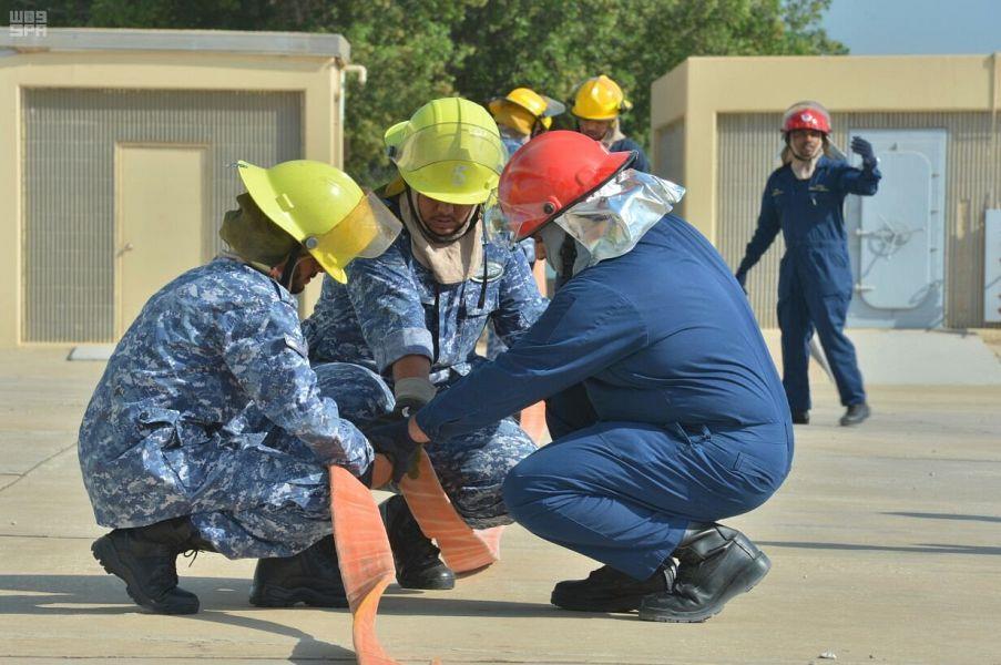 استمرار مناورات التمرين البحري السعودي البحريني المختلط 