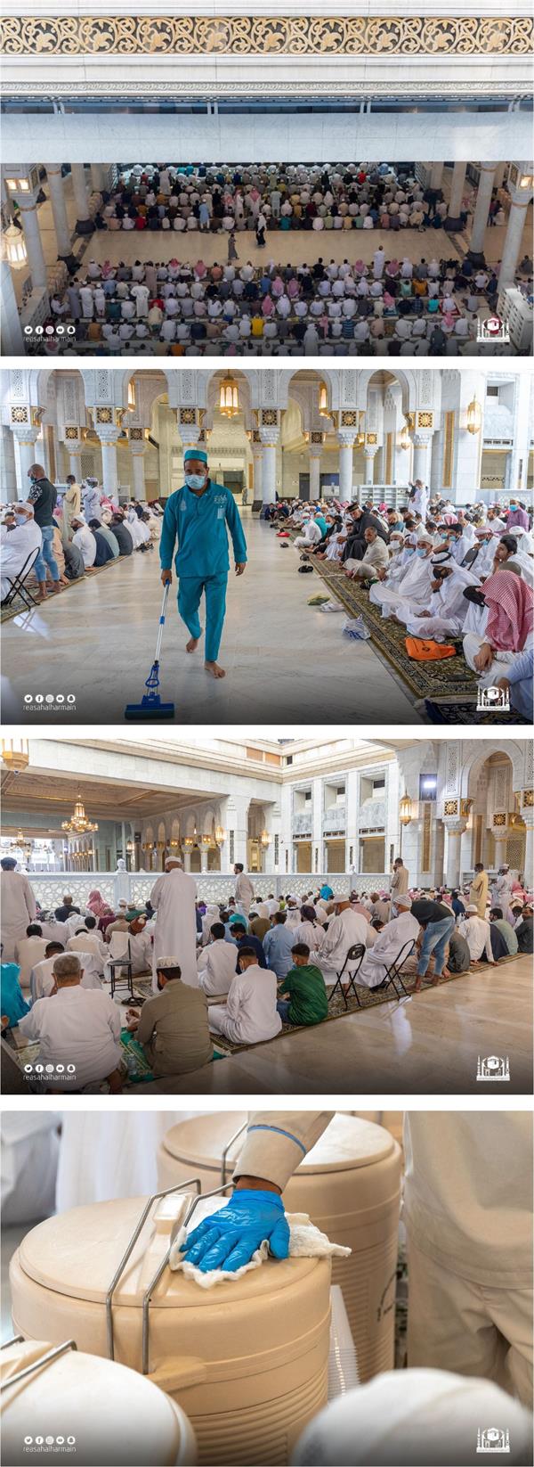 شؤون الحرمين تجهز التوسعة الثالثة بالمسجد الحرام لاستقبال المصلين 