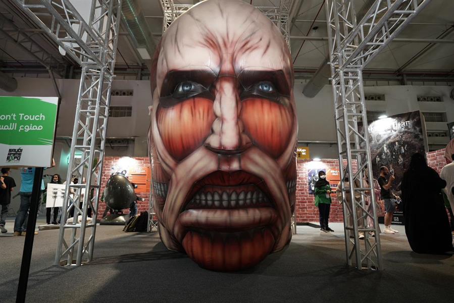 معرض الأنمي السعودي 2022 يخصص جناحاً ضخماً لعرض مسلسل 