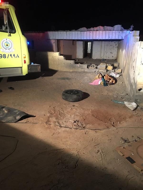 نجران: استشهاد طفلتين وإصابة 5 من أسرة واحدة إثر سقوط مقذوف من داخل اليمن