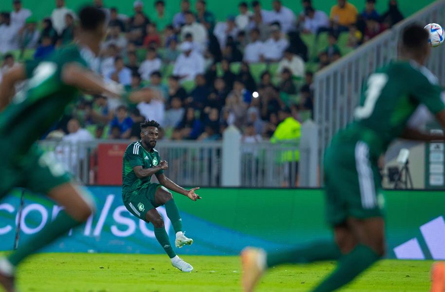 سالم الدوسري يتعادل بهدف للأخضر في شوط أول بودية بوليفيا