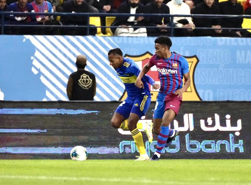 برشلونة وبوكا جونيورز