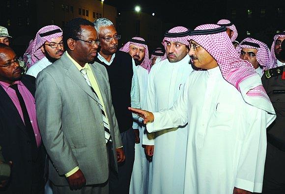 أمير الرياض يلتقي السفير الأثيوبي