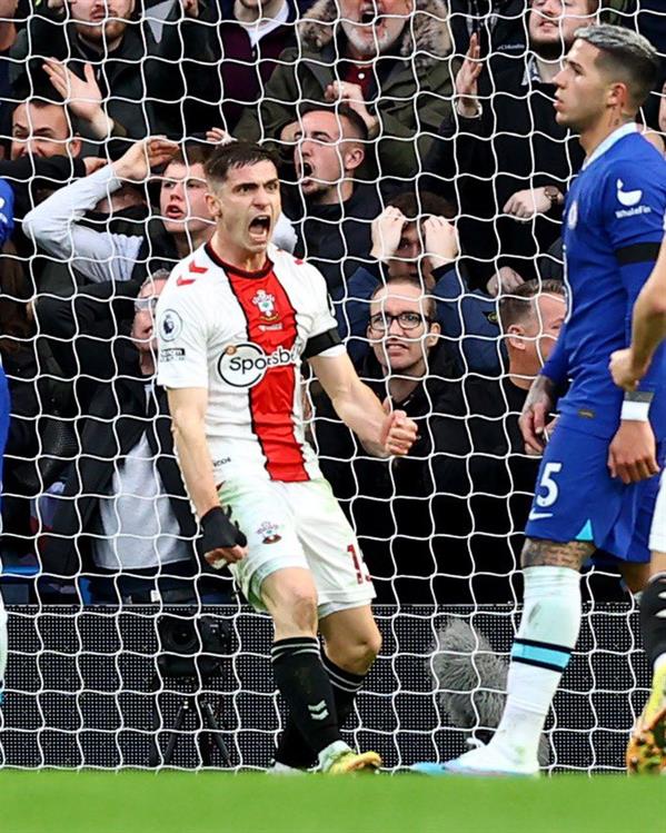 ساوثهامبتون يؤزم موقف تشيلسي بالبريميرليج بفوز 