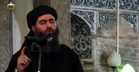 صورة لزعيم تنظيم القاعدة أبو بكر البغدادي صورة لزعيم تنظيم القاعدة أبو بكر البغدادي