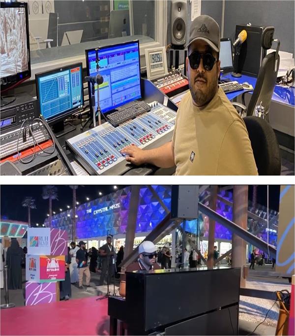 محمد سعد (عازف بيانو كفيف ومدرب معتمد لفاقدي البصر)