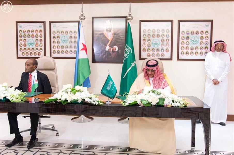 بالصور.. ولي العهد ووزير الداخلية الجيبوتي يوقعان اتفاقية تعاون أمني بالصور.. ولي العهد ووزير الداخلية الجيبوتي يوقعان اتفاقية تعاون أمني