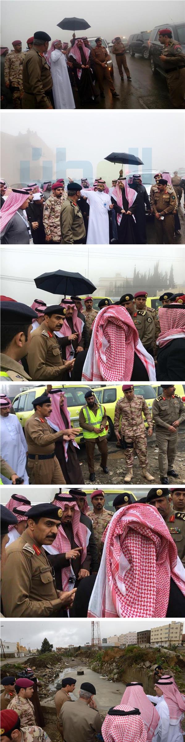 أمير عسير يقوم بجولة تفقدية لمواقع أضرار السيول أمير عسير يقوم بجولة تفقدية لمواقع أضرار السيول