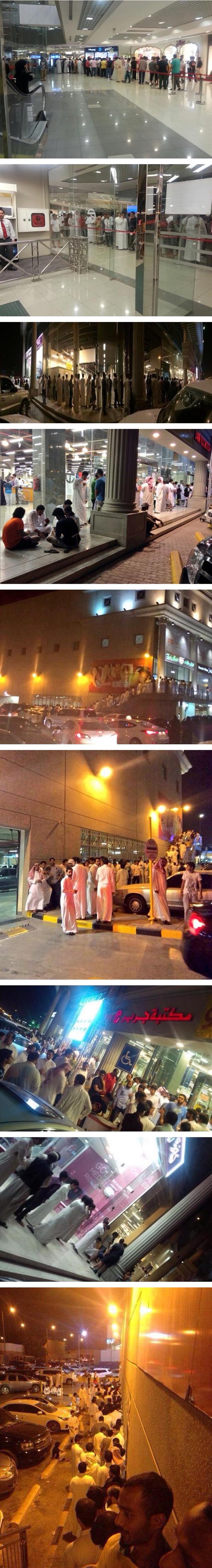 طوابير ممتدة منذ ساعات أمام مراكز بيع