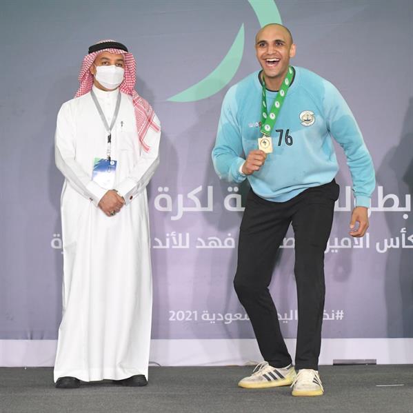 أجواء تتويج فريق النور بطلاً لنخبة اليد السعودية