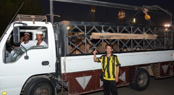 اتحادي ينحر (الجمال) احتفالاً بفوز البلوي