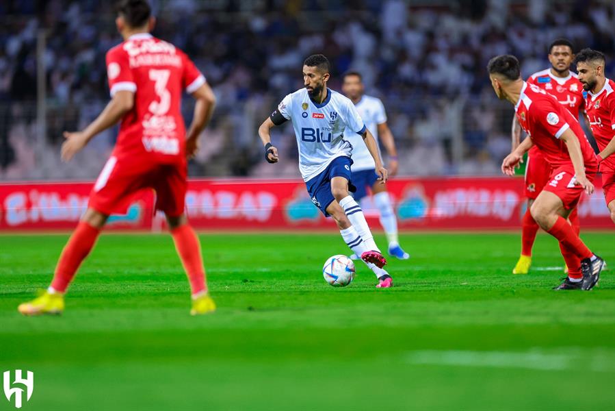 مباراة سابقة بين الهلال والوحدة