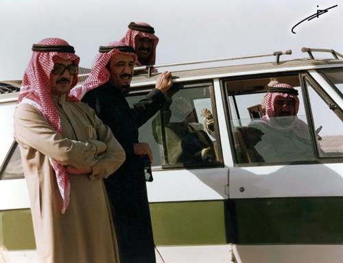 الملك سلمان والملك خالد