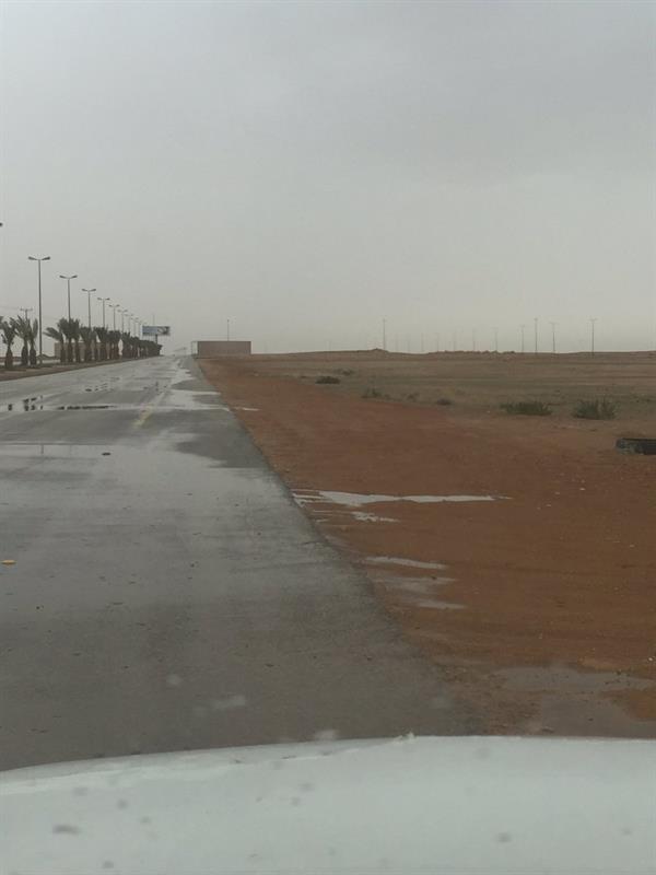 أمطار على الرياض والقصيم