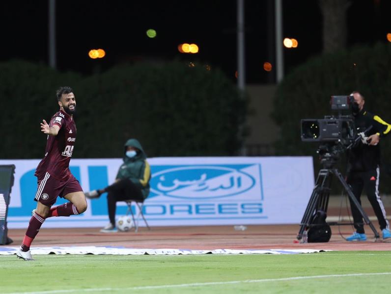 جانب من مباراة الباطن والفيصلي