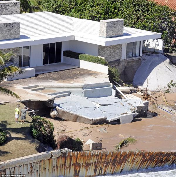 بعد الاعصار