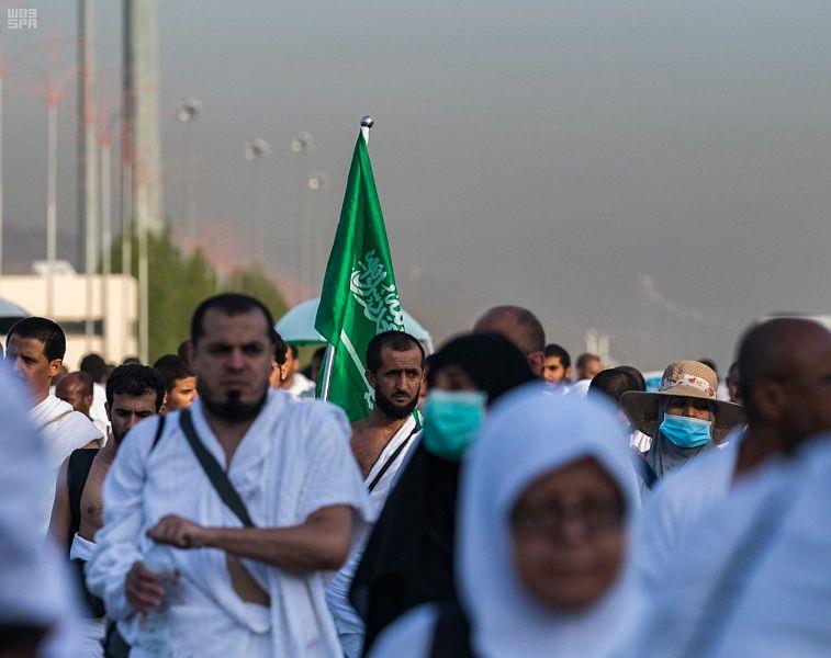 ضيوف الرحمن في مشعر عرفة