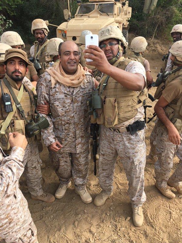 بالفيديو.. الفراج بالزي العسكري من الحد الجنوبي معلقاً .. 