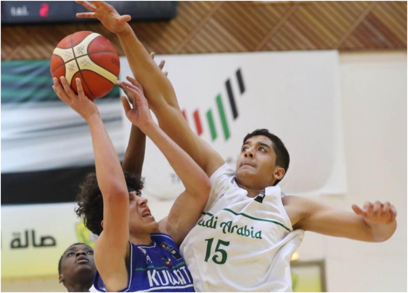 أخضر السلة الشاب يفوز على الكويت ويتأهل لكأس آسيا