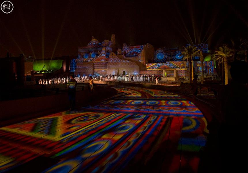 حفل افتتاح مشروع تطوير حي البجيري بالدرعية التاريخية