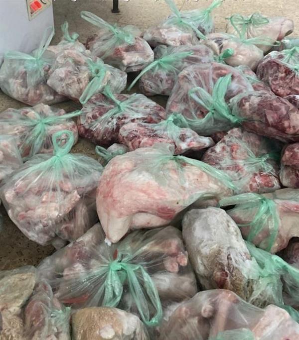 ضَبْط كميات من اللحوم مجهولة المصدر داخل مطبخ في الطائف