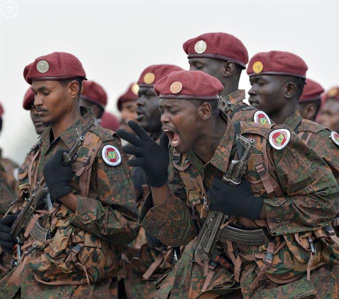 لقطات مميزة من العرض العسكري الختامي لتمرين رعد الشمال