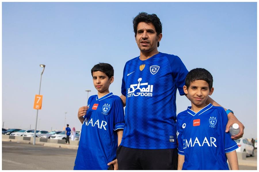 جانب من توافد الجماهير لملعب نهائي الكأس 